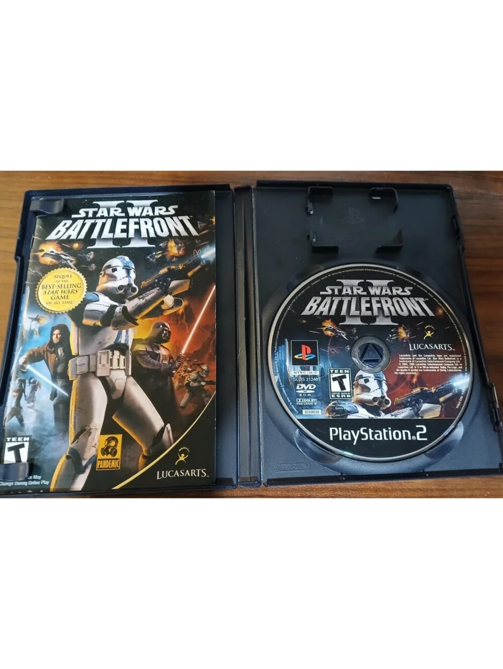 Star Wars Battlefront II (Sony PlayStation 2, PS2)
